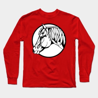 Sharpie Horses: Desi Long Sleeve T-Shirt